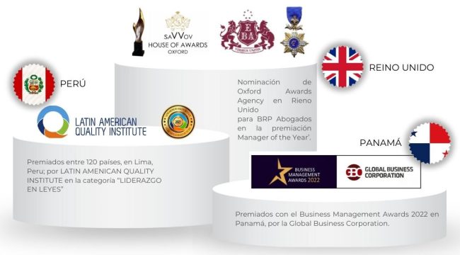 Reconocimientos BRP Abogados Cartagena